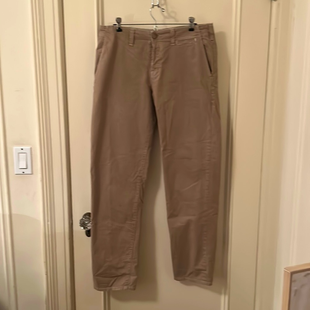 Low Rise J BRAND Khaki Trousers